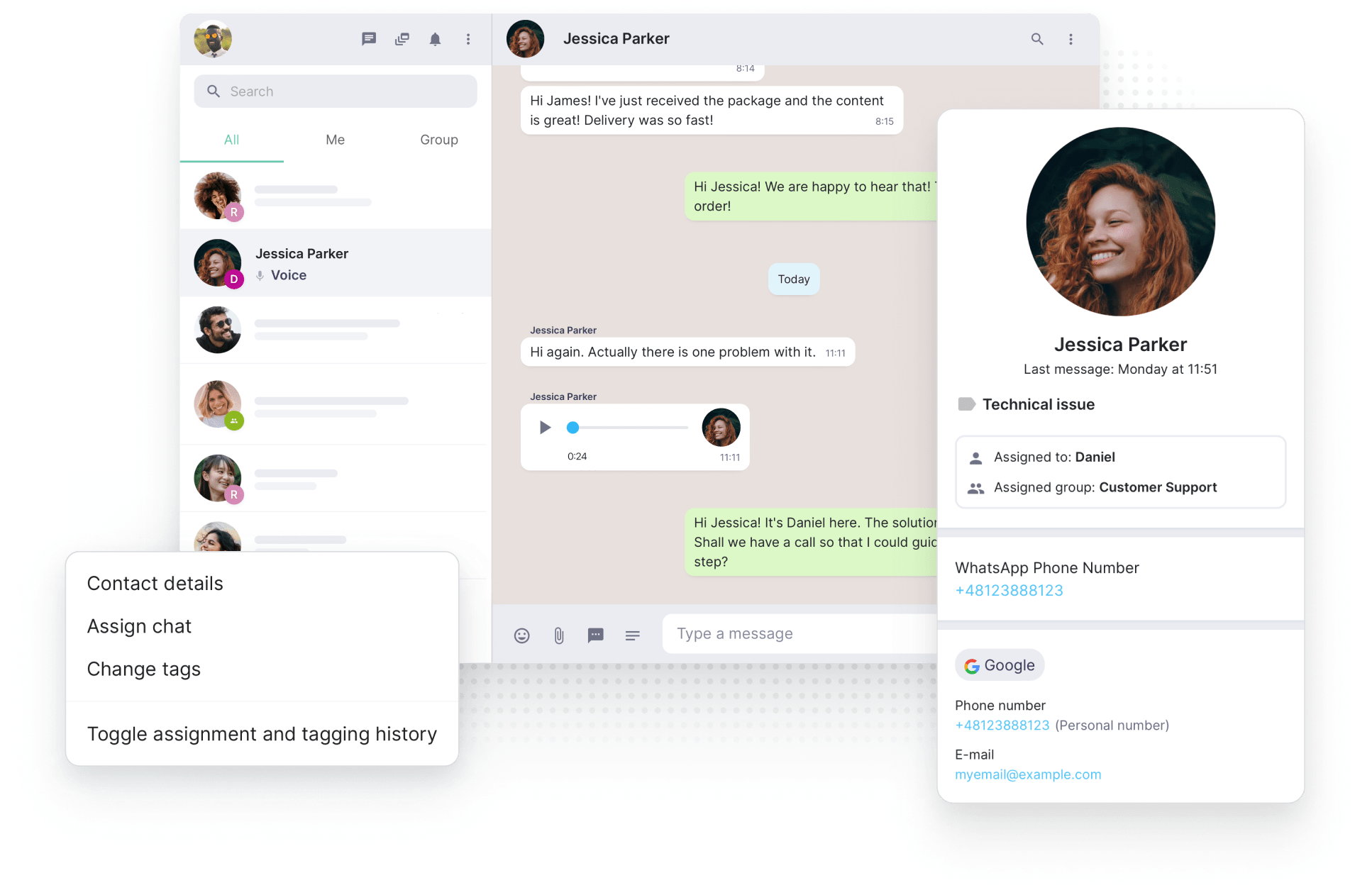 WhatsApp Business API & Integratie API Open API voor integratie met CRM, Bot, Data, enz.